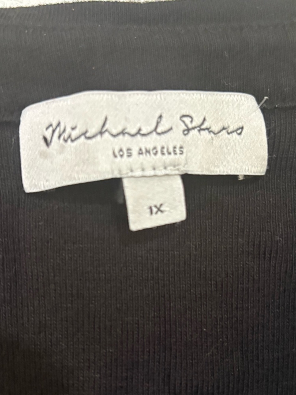 Michael Stars LA Women’s Collared Tank 1x - Picture 4 of 4